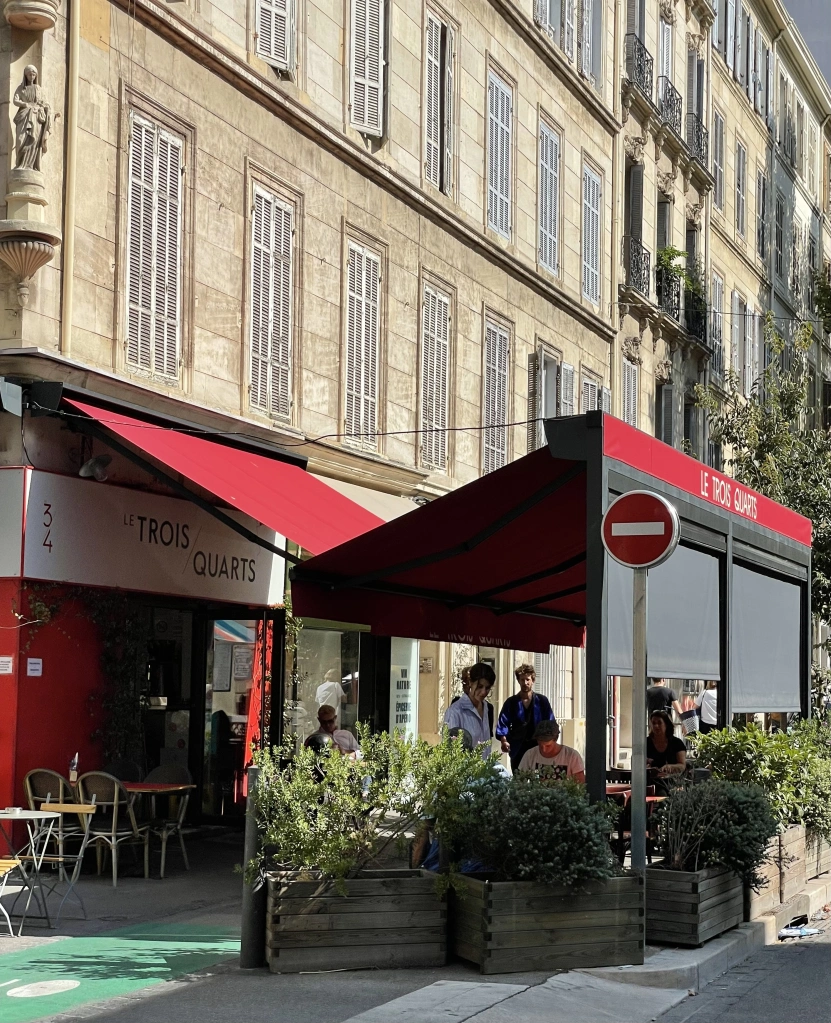 Façade ensoleillée