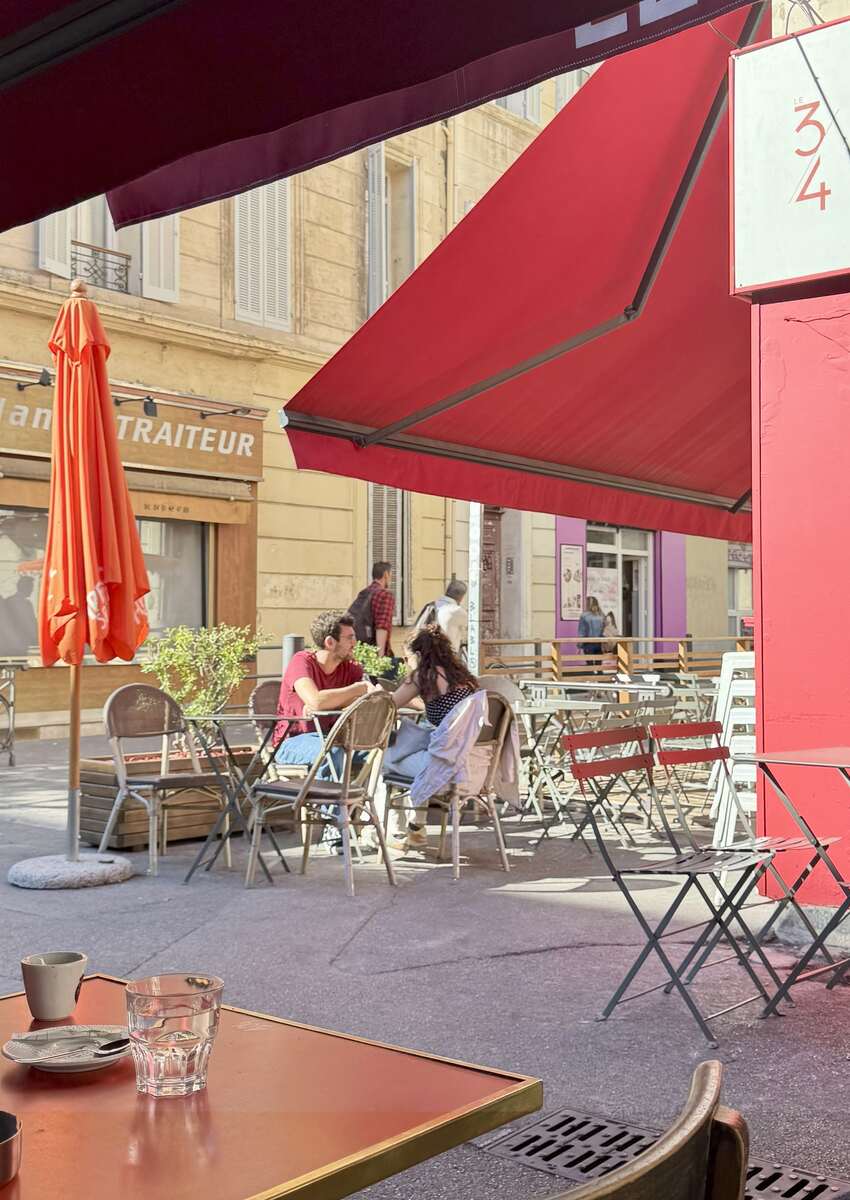 Terrasse conviviale